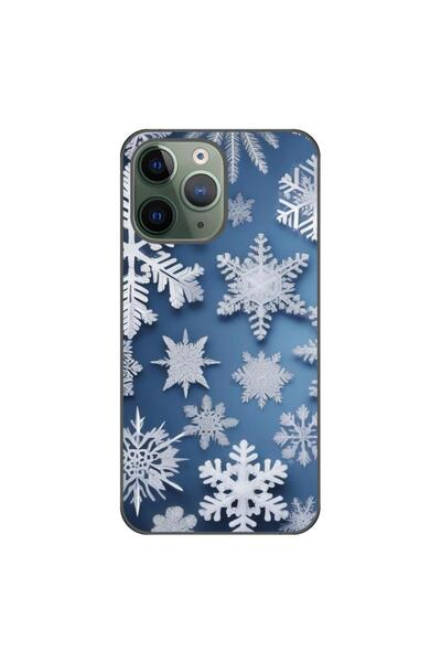 OEM Husa compatibila cu Apple iPhone 11 Pro Silicon Gel Tpu Model Fulgi de Za...