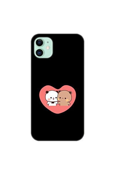 OEM Husa compatibila cu Apple iPhone 11 Silicon Gel Tpu Model Bubu Dudu In Heart