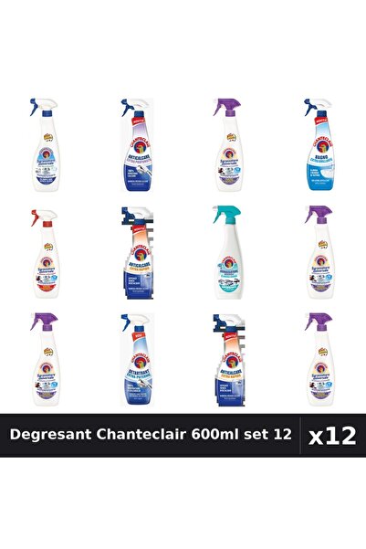 Chanteclair Set 12 Degresant Universal 600ml - Lavanda, Bicarbonat, Marsilia ...