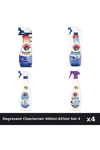 Chanteclair Set 4 Degresant Universal 600ml-625ml - Bicarbonat, Lavanda, Extr...