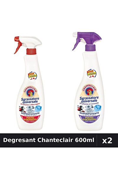 Chanteclair Set 2 Degresant Universal 600ml - Marsilia, Mosc Alb - Curatenie