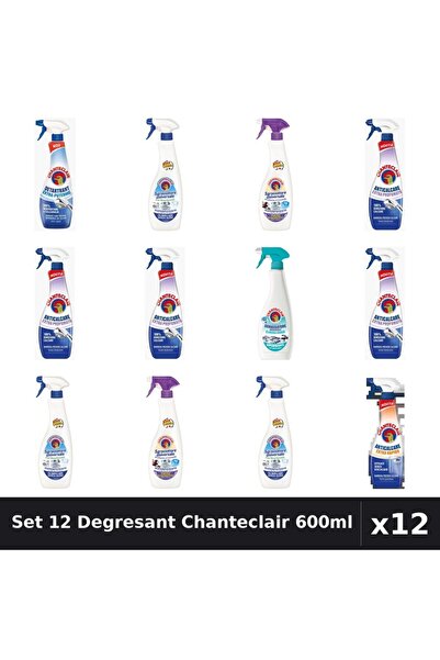 Chanteclair Set 12 Degresant Universal 600ml - Anti-Miros, Bicarbonat, Extra ...