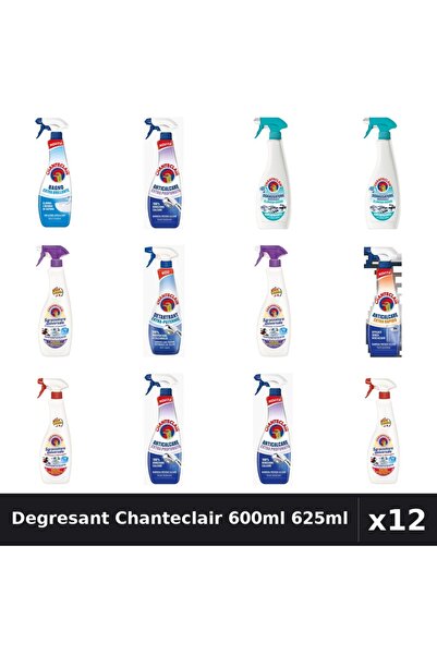 Chanteclair Set 12 Degresant Universal 600ml-625ml - Anti-Miros, Marsilia, Mo...