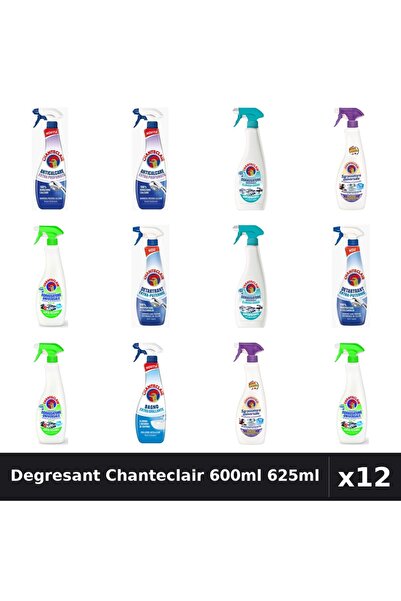 Chanteclair Set 12 Degresant Universal 600ml-625ml - Lavanda, Lamaie, Mosc Alb