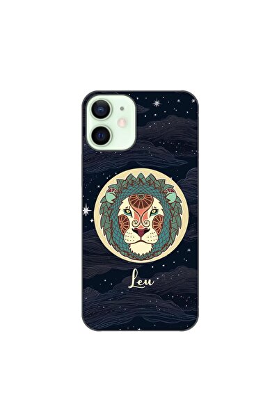 OEM Husa compatibila cu Apple iPhone 12 Mini Silicon Gel Tpu Model Horoscop Leu