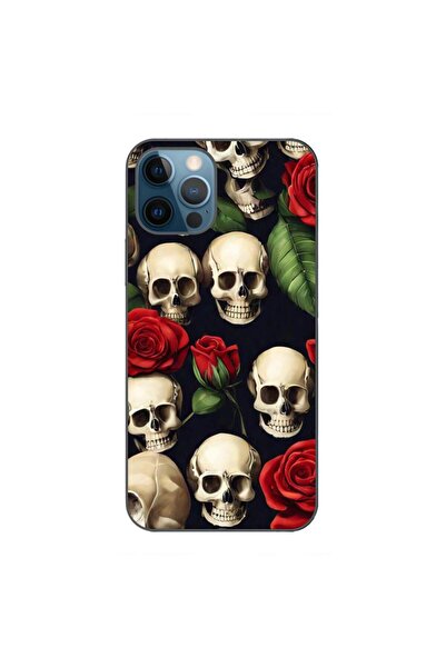 OEM Husa compatibila cu Apple iPhone 12 Pro Max Silicon Gel Tpu Model Skulls ...