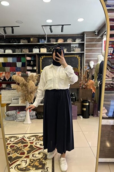 HÜMEYRA BUTİK Pleated Wide Leg Trousers