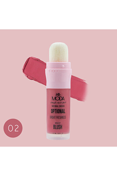 Moda Beauty أحمر خدود كريمي لإشراقه منعشة من مودا بيوتي | Rosy Fresh Glow Blu...