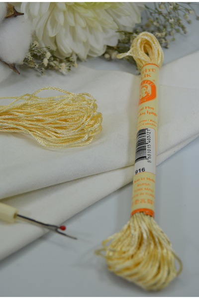 Enstitü İplik Hand Embroidery Silk, Laundry Silk, Rayon, Shiny Silk Texture, ...