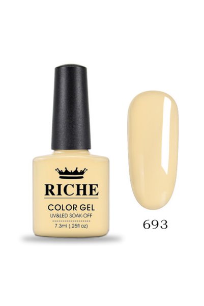 OEM Ojă semipermanentă Riche 693, Galben, 7.3 ml