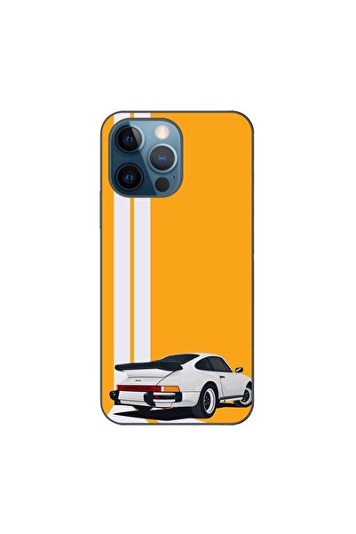 OEM Калъф, съвместим с Apple iPhone 12 Pro, силиконов гел TPU модел Porsche 9...