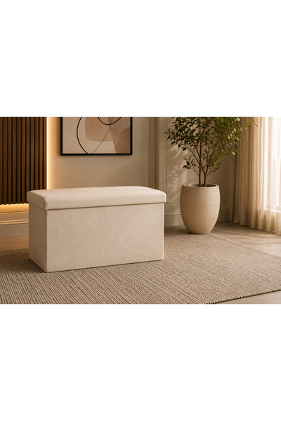 N.zone Storage Box and Extra Seating in a Luxurious Touch Suitable for Variou...