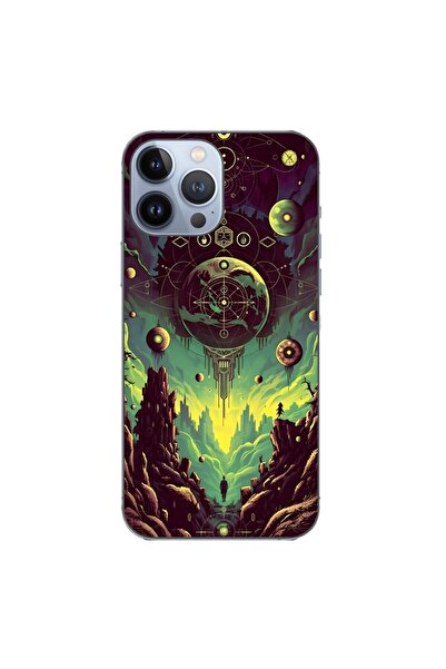 OEM Husa compatibila cu Apple iPhone 13 Pro Max Silicon Gel Tpu Model Mystica...