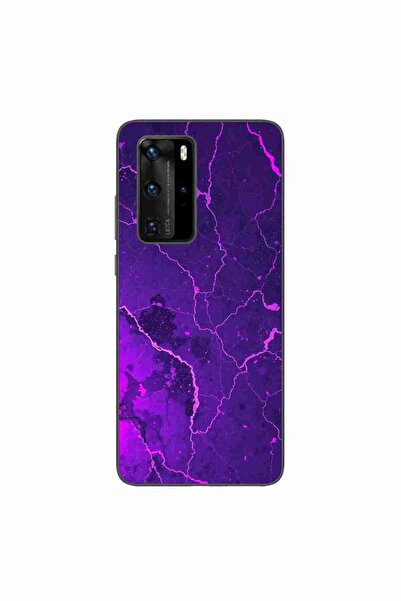 OEM Θήκη συμβατή με Huawei P40 Pro από σιλικόνη gel TPU, μοντέλο Υπεριώδες Μά...