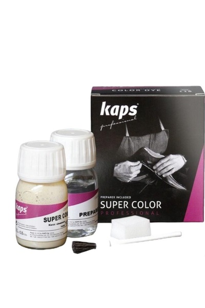 kaps Vopsea pantofi, Kaps, Pentru piele, 50 ml, Gri deschis