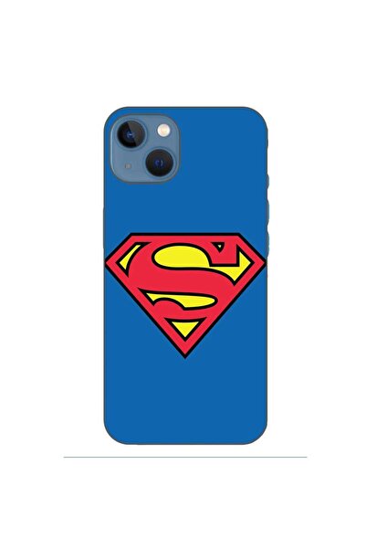OEM Husa compatibila cu Apple iPhone 13 Silicon Gel Tpu Model Superman