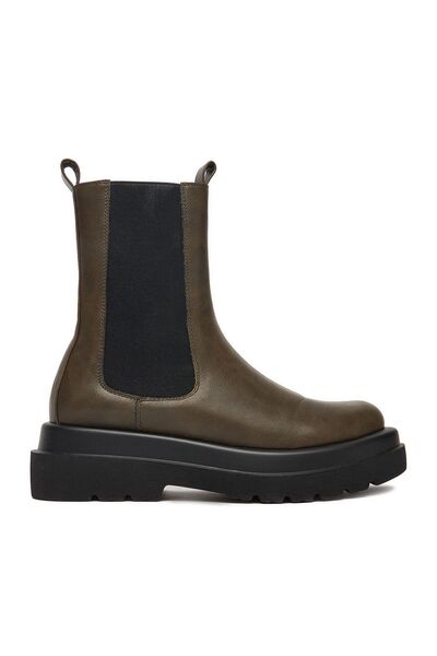DeeZee Ghete Chelsea de damă 7223-1-OLIVE Verde