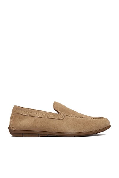 LASOCKI Men's Moccasins Beige