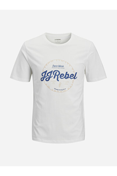 REBEL By Styli Men Crew Neck Regular Fit T-Shirt