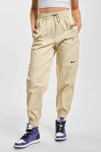 Nike Sportswear Swoosh Woven Women's Pant Yellow Kadın Eşofman Altı Sarı