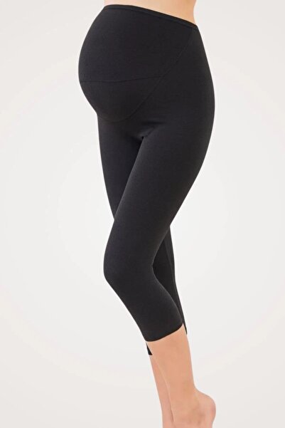 İmer Lingerie 4340 Premium Series Black Cotton/Modal Combed Cotton Maternity ...