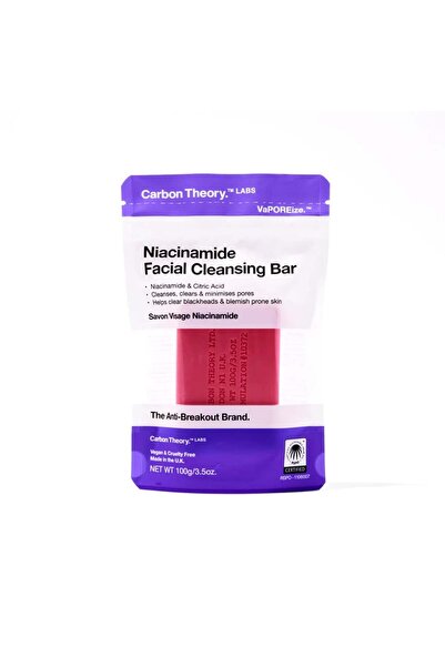 Carbon Theory صابون تنظيف الوجه بالنياسيناميد 100 جرام