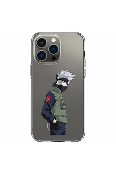 OEM Husa compatibila cu Apple iPhone 14 Pro Silicon Transparenta Model Naruto...