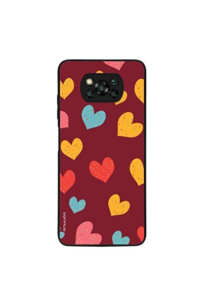 Sonique Θήκη Heart Series για Xiaomi Poco X3 NFC / Poco X3 Pro Μπορντώ
