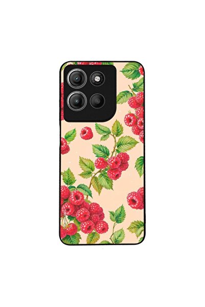 Sonique Θήκη Fruit Series για Motorola Moto G15 4G / Moto G15 Power Βατόμουρο