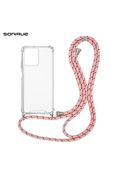 Sonique Θήκη Σιλικόνης με Κορδόνι Armor Clear Xiaomi Redmi 13C 4G / Redmi 13C...
