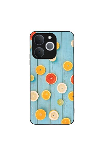 Sonique Θήκη Fruit Series για Realme Note 70T 4G Γκρέιπφρουτ