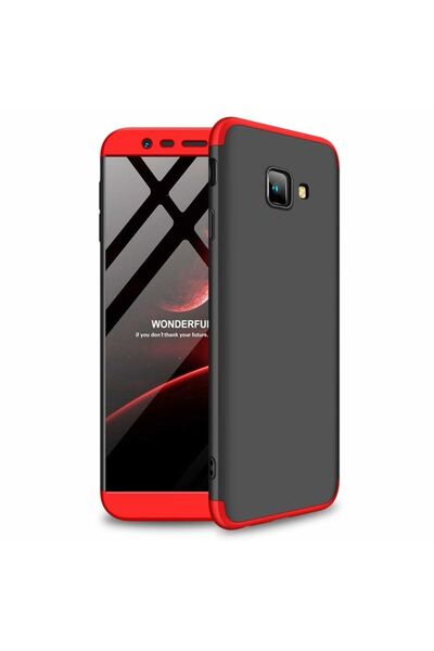 GKK 360 Full Body Protection Samsung Galaxy J4 Plus 2018 Μαύρο/Κόκκινο