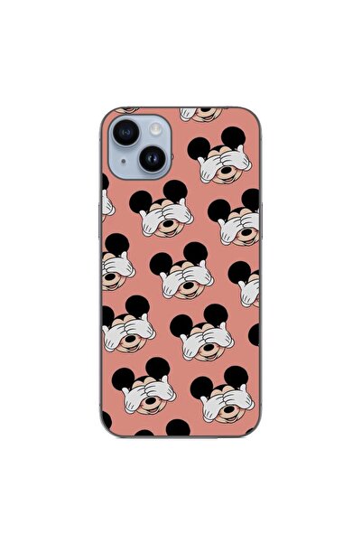 OEM Θήκη συμβατή με Apple iPhone 15 Plus Σιλικόνης Gel TPU με σχέδιο Μίκυ  "P...