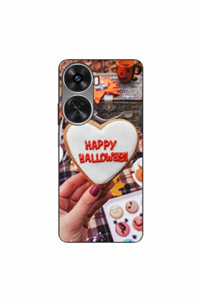 OEM Θήκη συμβατή με Huawei Nova 12 SE Σιλικόνης Gel TPU με σχέδιο Happy Hallo...