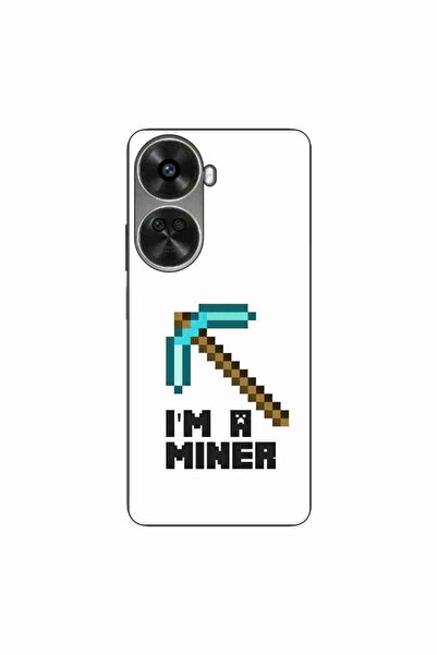 OEM Θήκη συμβατή με Huawei Nova 12 SE από σιλικόνη gel TPU με σχέδιο Minecraf...
