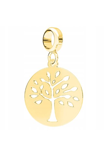 Larezo Pandantiv Tip Charm Pentru Bratari Modulare, Argint 925 Placat Cu Aur ...
