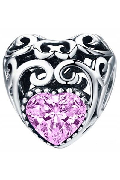 Larezo Pandantiv tip charm pentru brățări modulare, argint 925, model diamant...