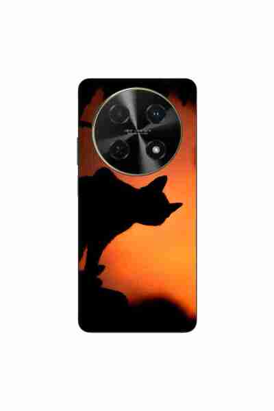 OEM Husa compatibila cu Huawei Nova 12i Silicon Gel Tpu Model Halloween Pisic...