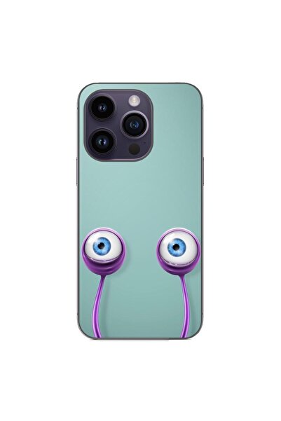 OEM Case compatible with Apple iPhone 15 Pro Silicone Gel Tpu Pattern Snail Eyes