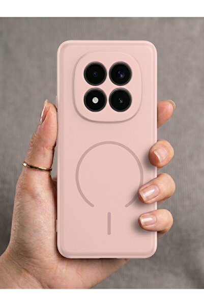Rivor Redmi Note 15 Pro 5G Uyumlu Kılıf MagSafe Özellikli Lüks Soft Touch Has...