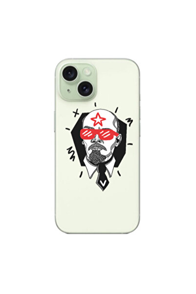 Other Apple iPhone 15 Plus Stars and glasses Transparent Silicone TPU Θήκη