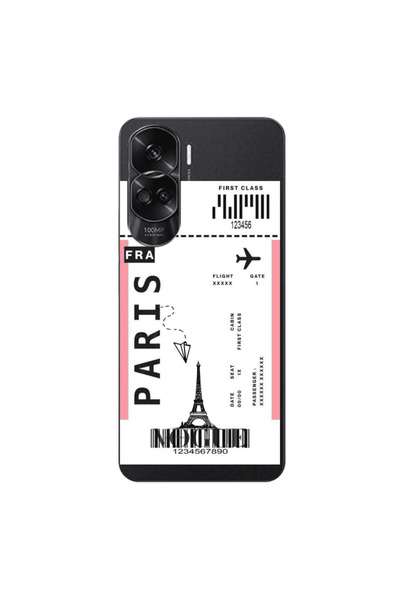 Other Honor 90 Lite 5G Paris FRA Transparent Silicone TPU Θήκη
