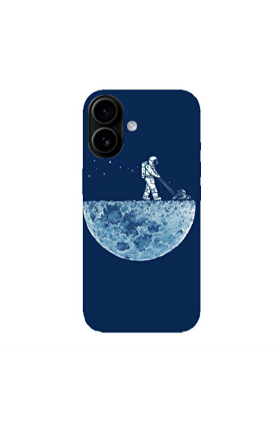 Other Apple Iphone 16 plus Mowing the moon Transparent Silicone TPU Θήκη