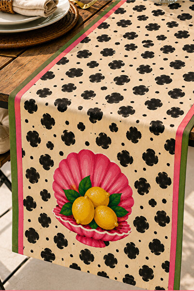 AYSHOME Ays Home İnci Desen Runner