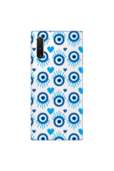 Other Samsung Note 10 Plus Heart Eye Transparent Silicone TPU Θήκη