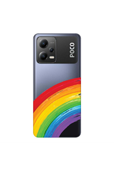 Other Xiaomi Poco X5 Rainbow 3 Transparent Silicone TPU Θήκη