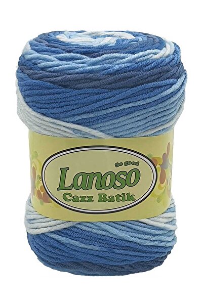 Lanoso Cazz Batik El Örgü İpliği - 703 Batik -