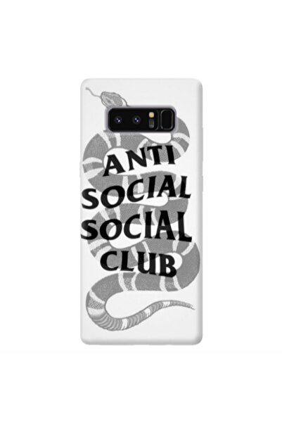 Other Samsung Note 8 Social club Transparent Silicone TPU Θήκη
