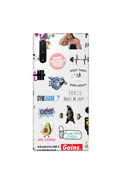 Other Samsung Note 10 Plus Mixed up 2 Transparent Silicone TPU Θήκη