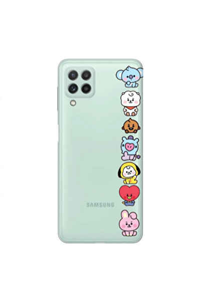 Other Samsung A22 4G Lovely animals Transparent Silicone TPU Θήκη